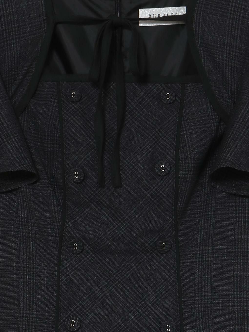 【BUBBLES】フレアティアードワンピース