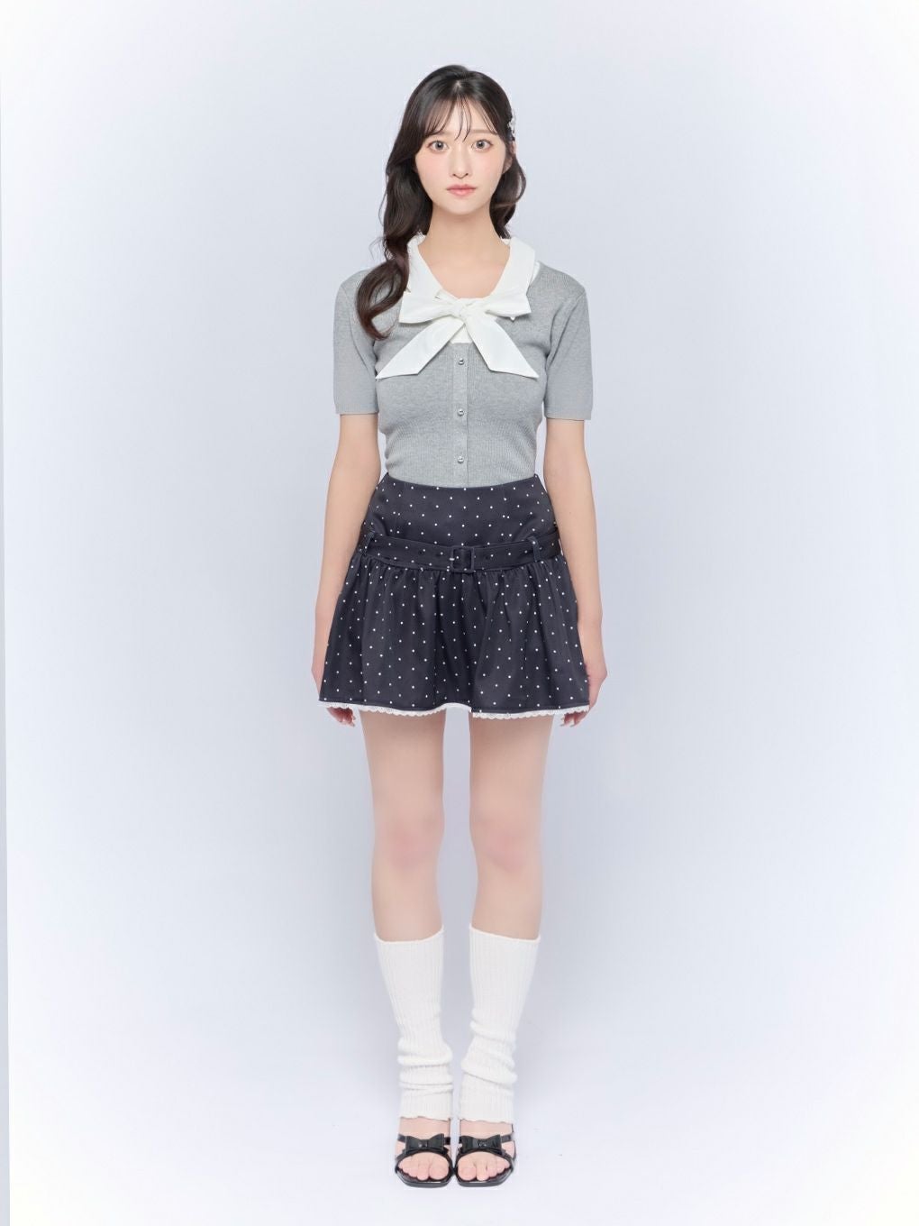 BUBBLES】リボンシャツトップス | sparkling mall online store