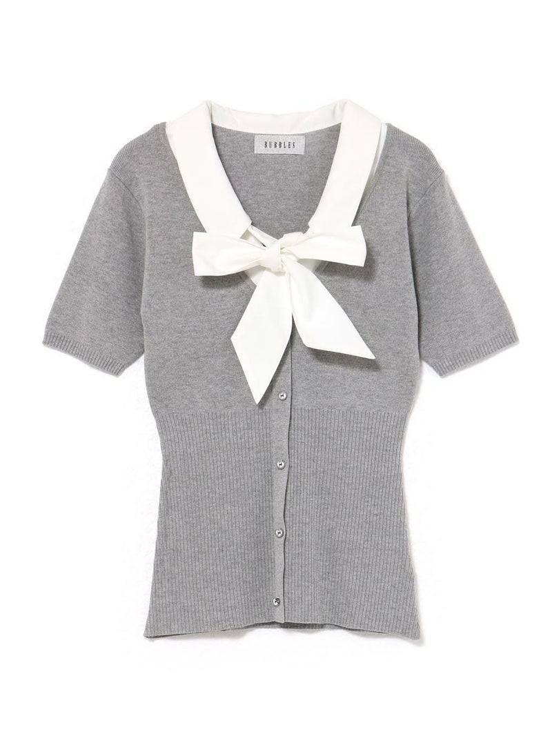 BUBBLES】リボンシャツトップス | sparkling mall online store