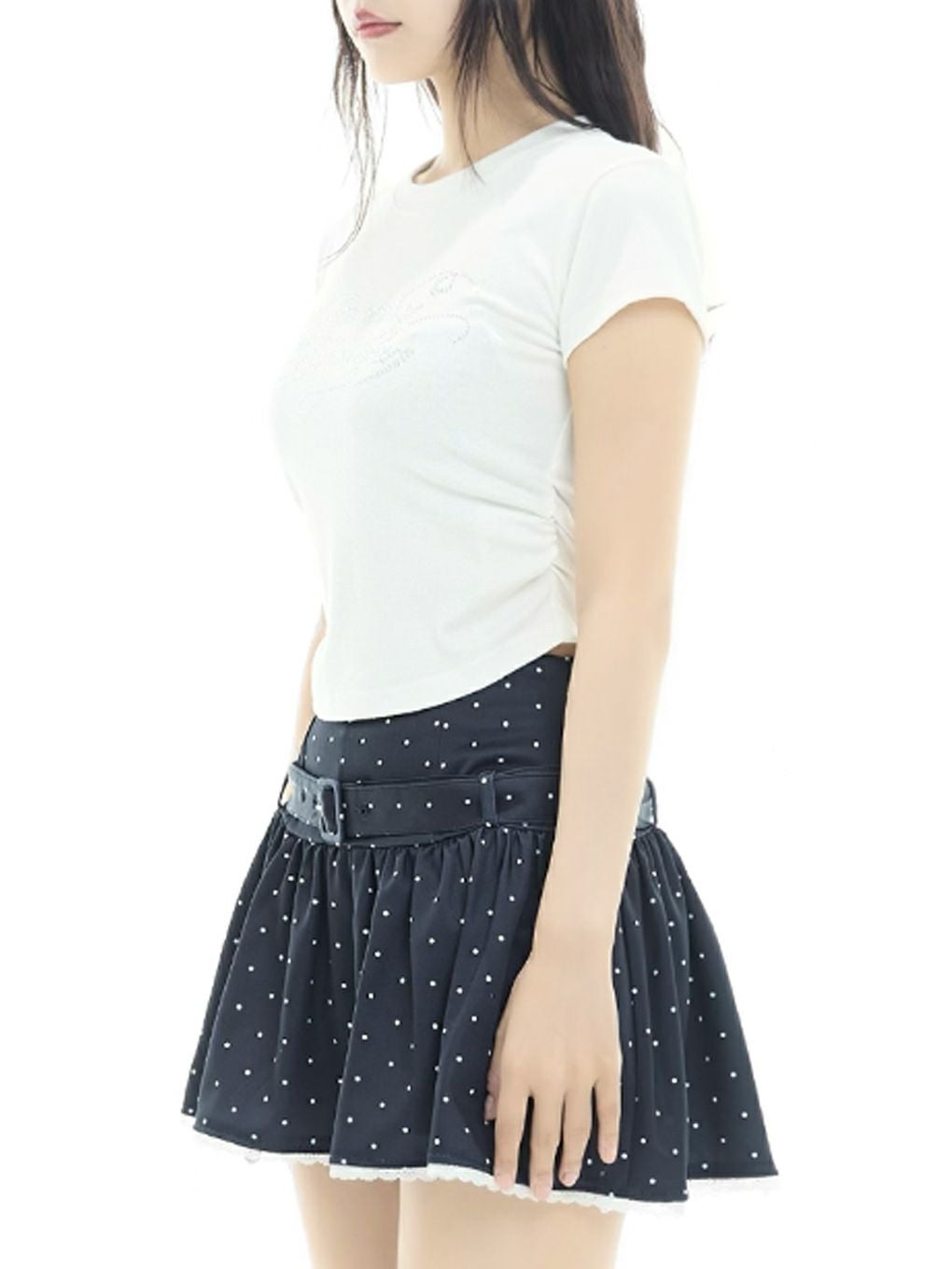 【BUBBLES】ビジューミニTEE