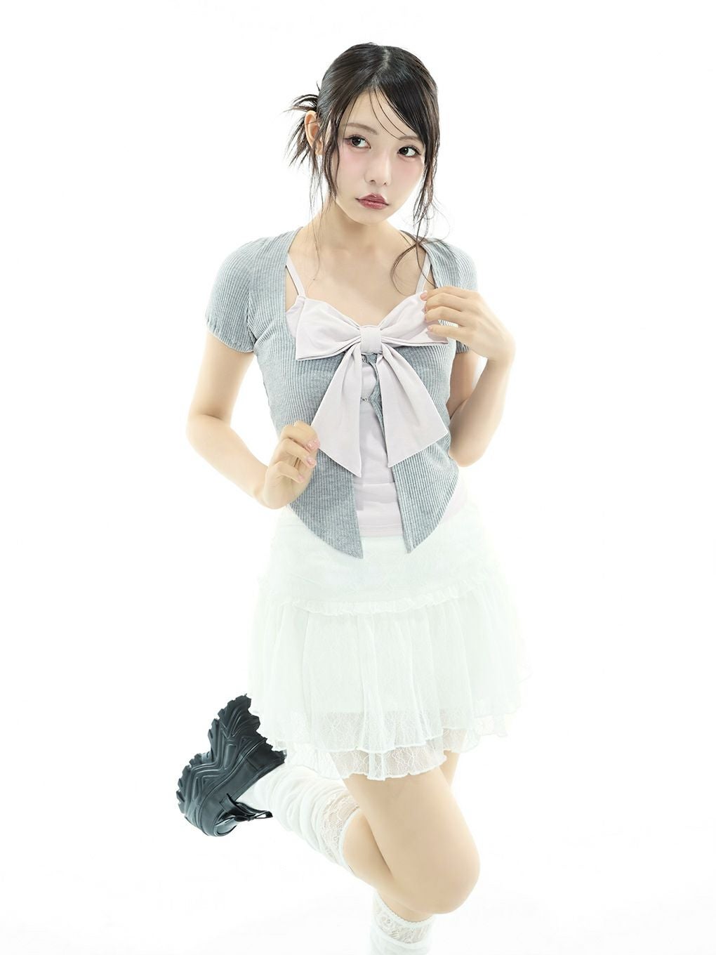 BUBBLES】コケットリボンアンサンブル | sparkling mall online store