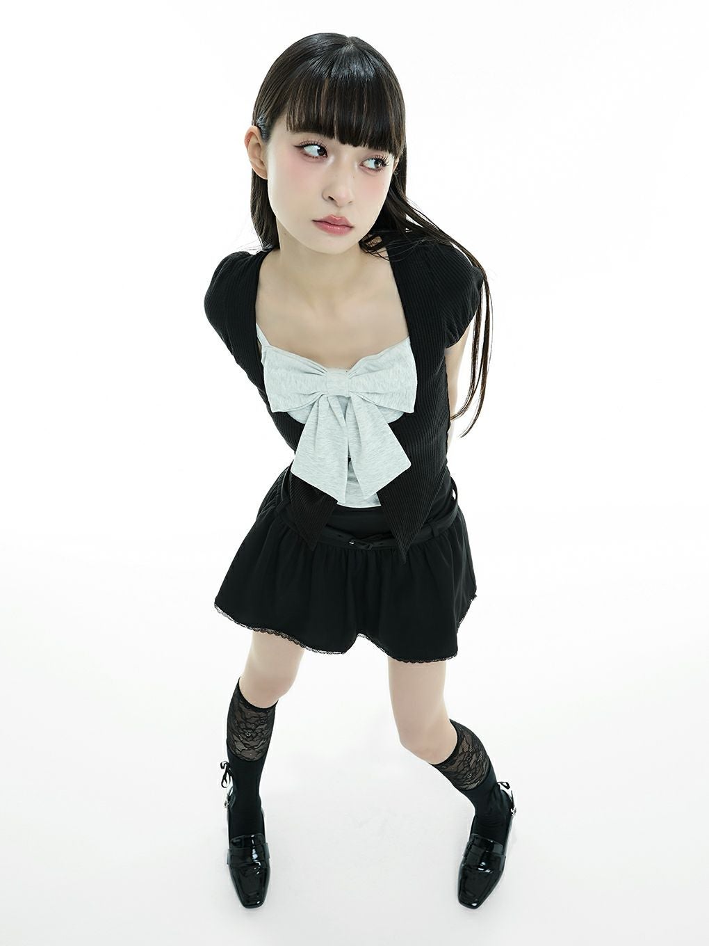BUBBLES】コケットリボンアンサンブル | sparkling mall online store