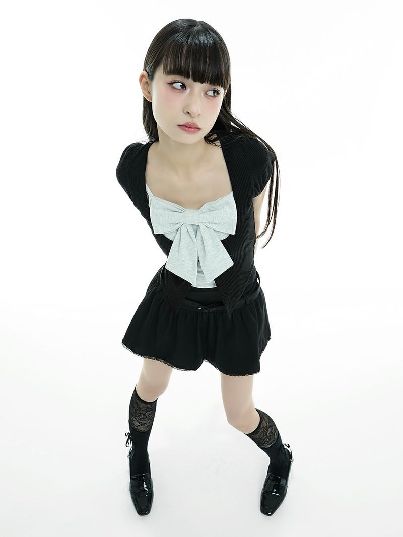 BUBBLES】コケットリボンアンサンブル | sparkling mall online store