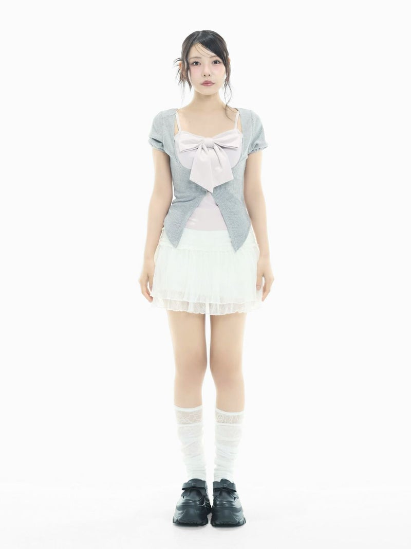 BUBBLES】コケットリボンアンサンブル | sparkling mall online store