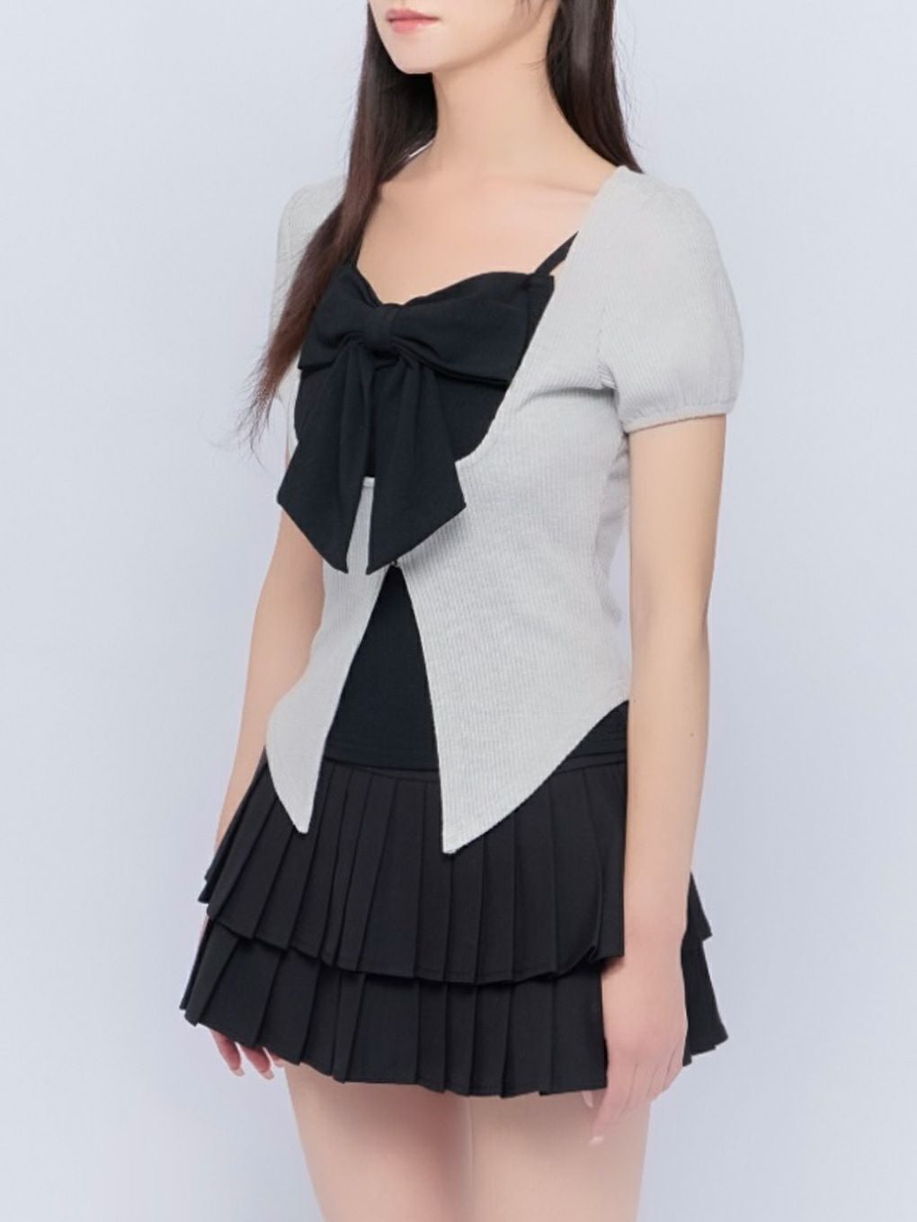 【BUBBLES】コケットリボンアンサンブル