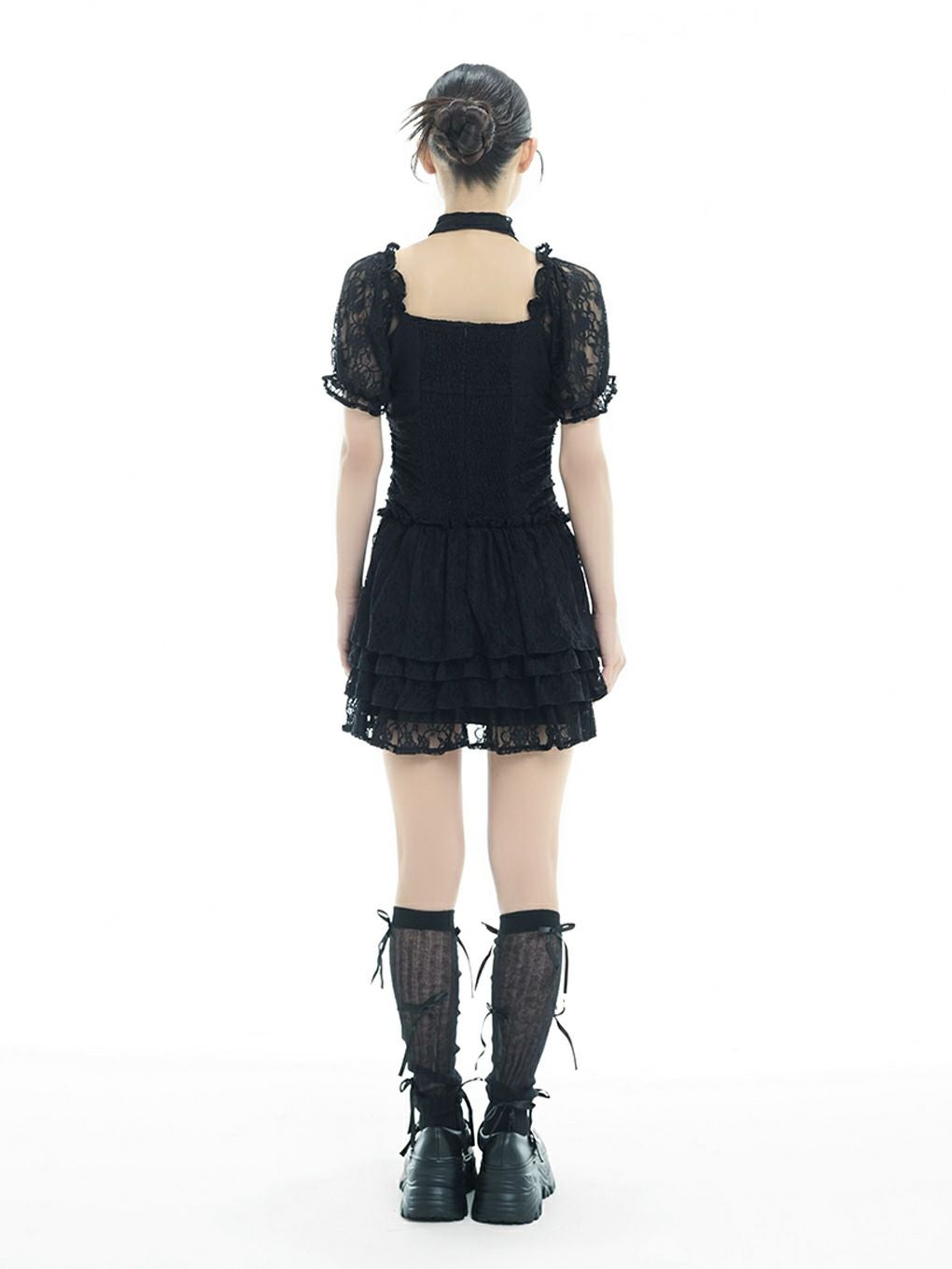 【BUBBLES】ギャザーフリルワンピース