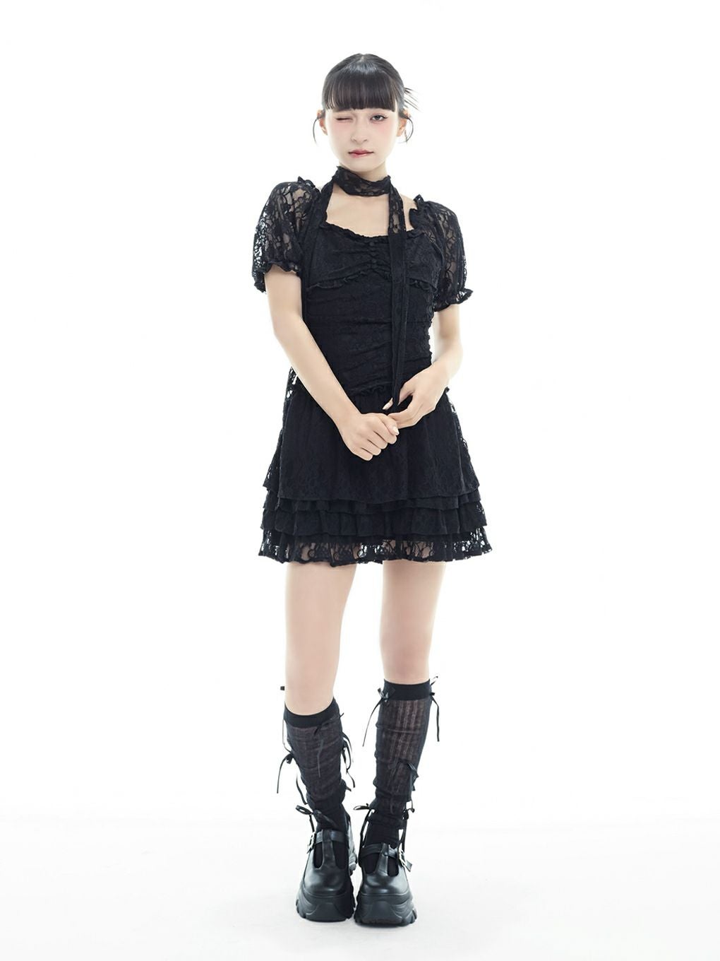 BUBBLES】ギャザーフリルワンピース | sparkling mall online store