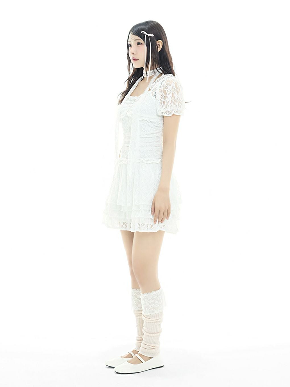 BUBBLES】ギャザーフリルワンピース | sparkling mall online store
