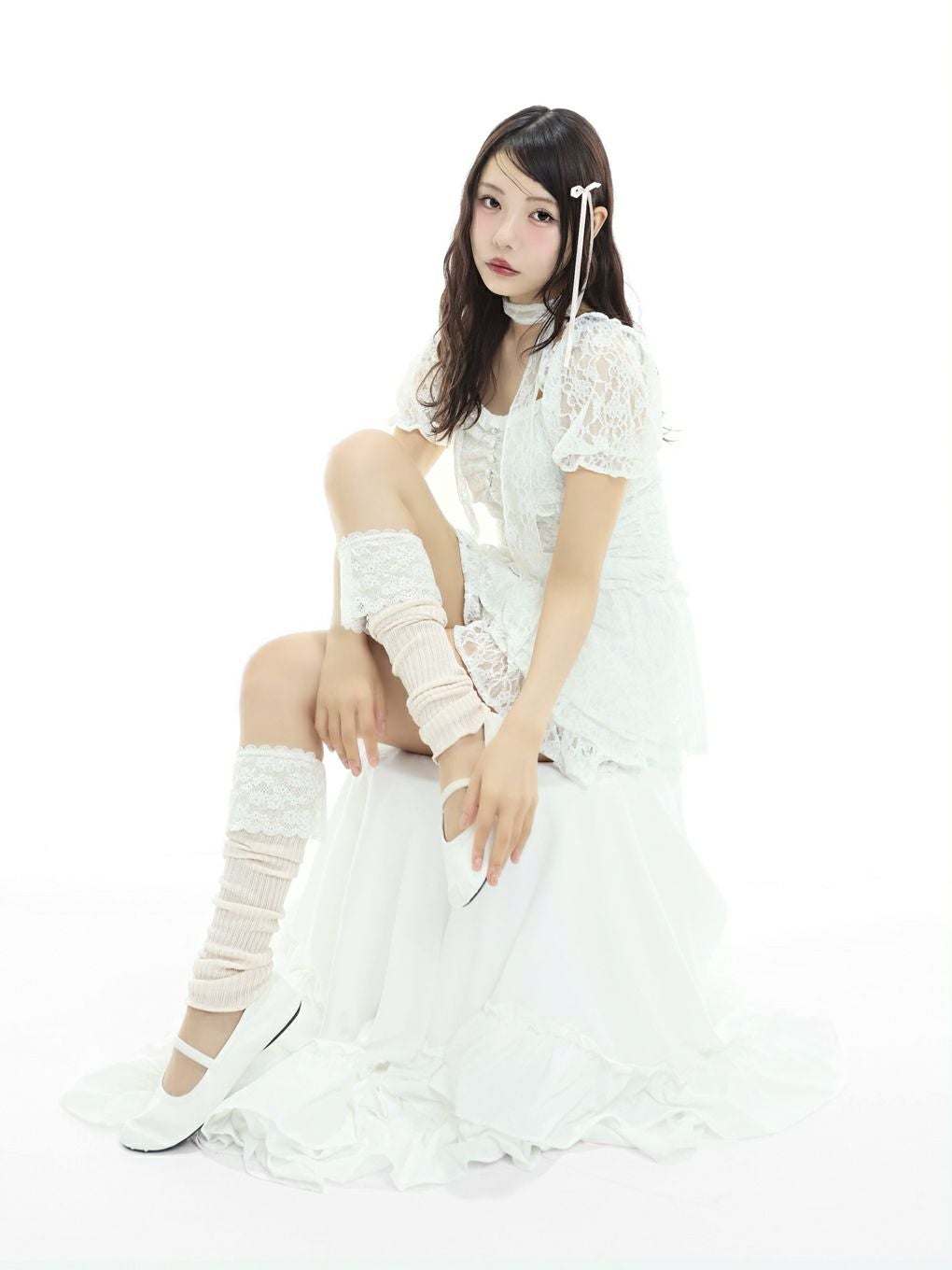 BUBBLES】ギャザーフリルワンピース | sparkling mall online store