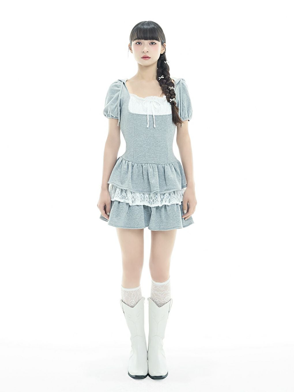 BUBBLES】ガーリースウェットワンピース | sparkling mall online store