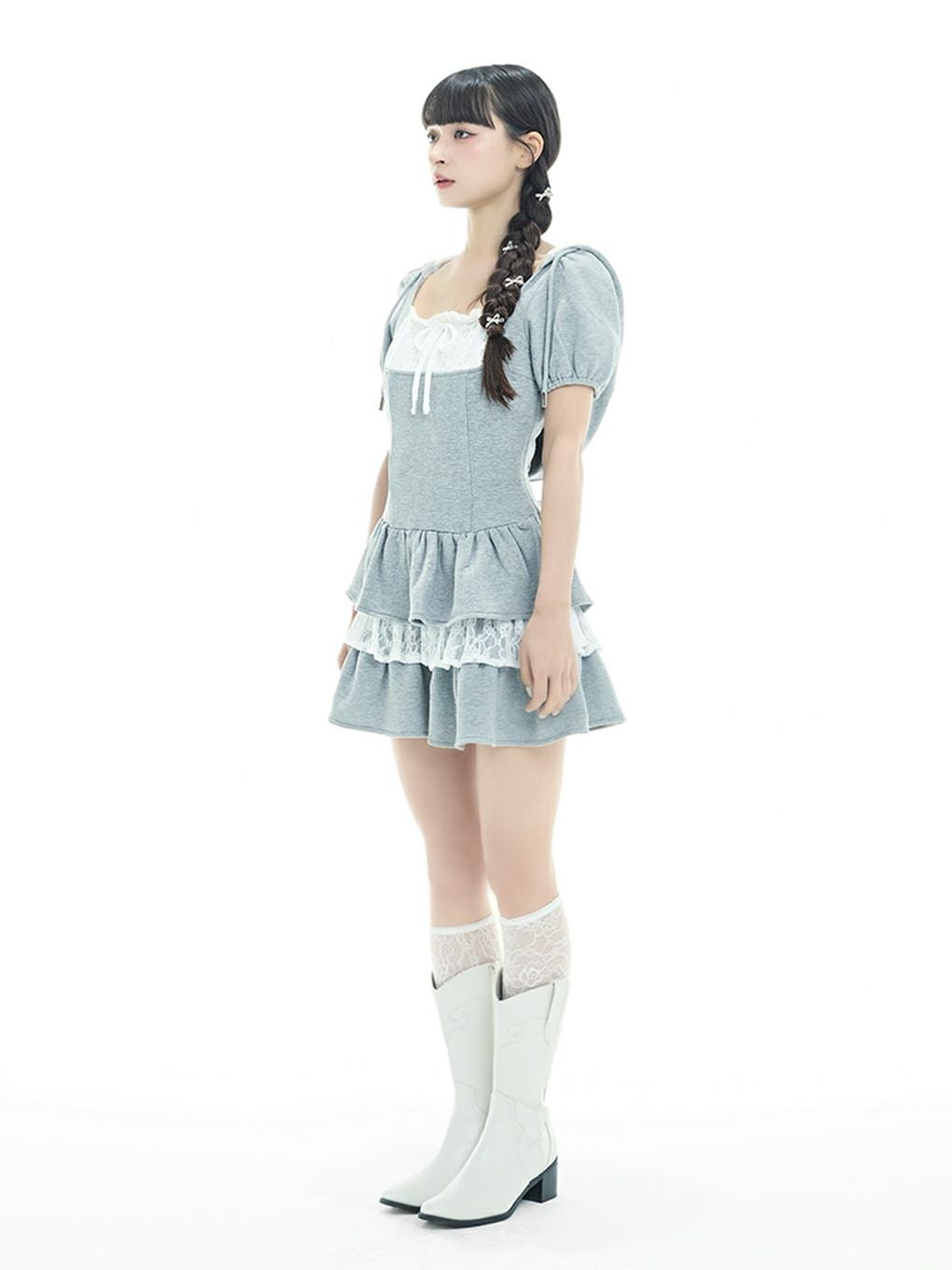 BUBBLES】ガーリースウェットワンピース | sparkling mall online store