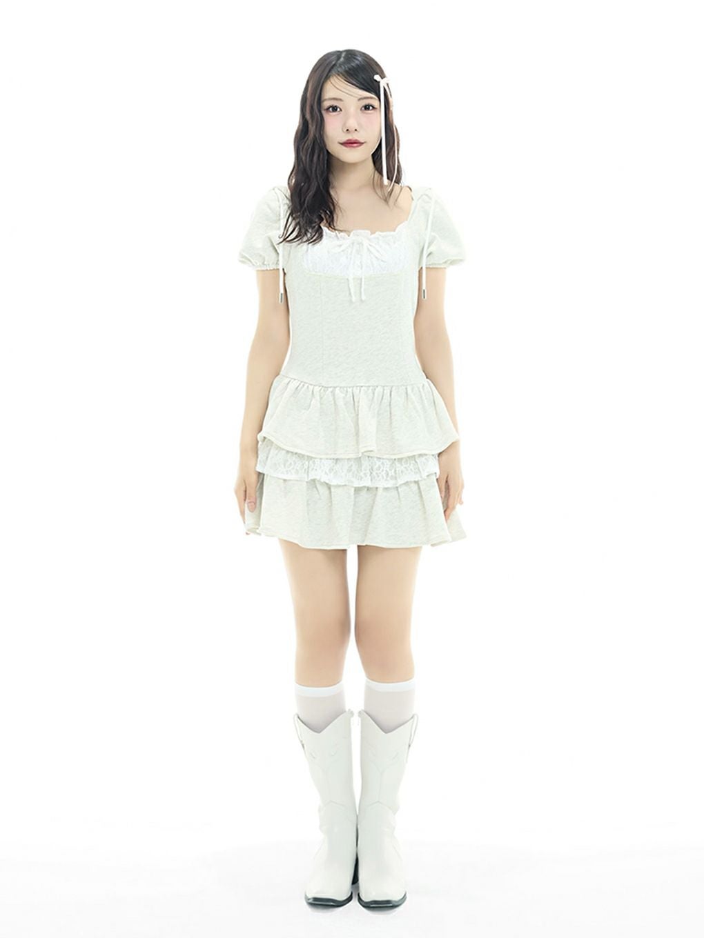 BUBBLES】ガーリースウェットワンピース | sparkling mall online store