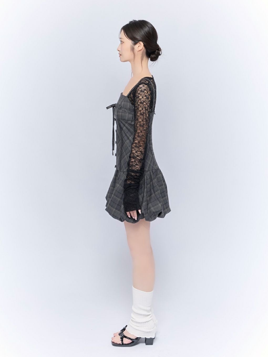 BUBBLES】リボンバルーンワンピース | sparkling mall online store