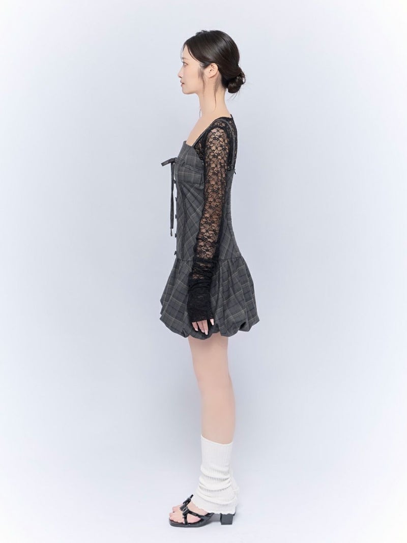 BUBBLES】リボンバルーンワンピース | sparkling mall online store
