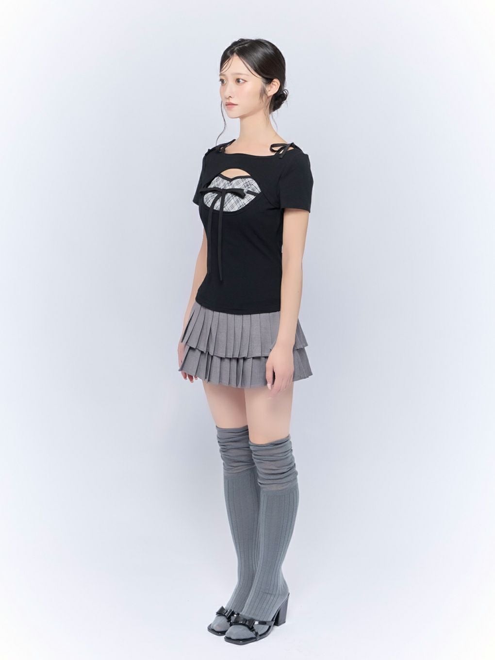 BUBBLES】レイヤードリボントップス | sparkling mall online store