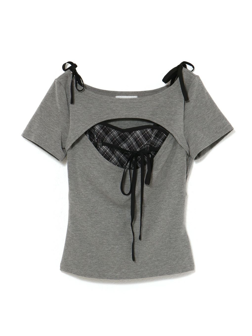 【BUBBLES】レイヤードリボントップス