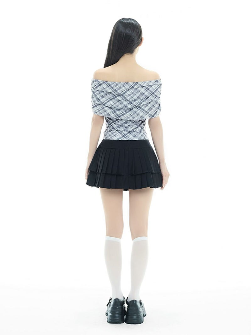 BUBBLES】シアーオフショルトップス | sparkling mall online store