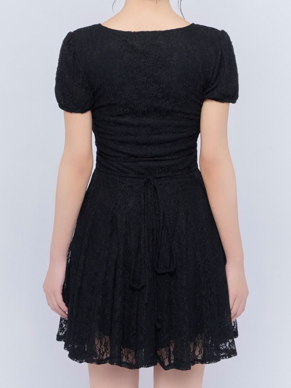 【BUBBLES】レースフレアワンピース