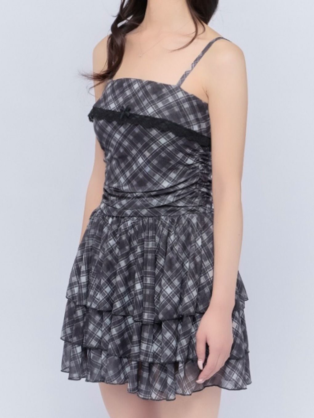 【BUBBLES】チュールキャミワンピース