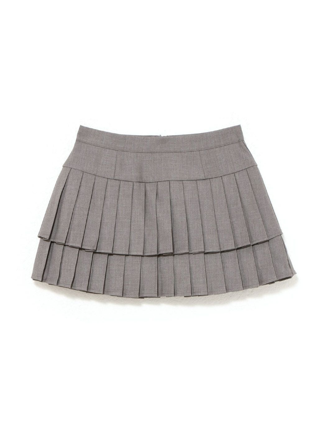 【BUBBLES】プリーツティアードスカパン