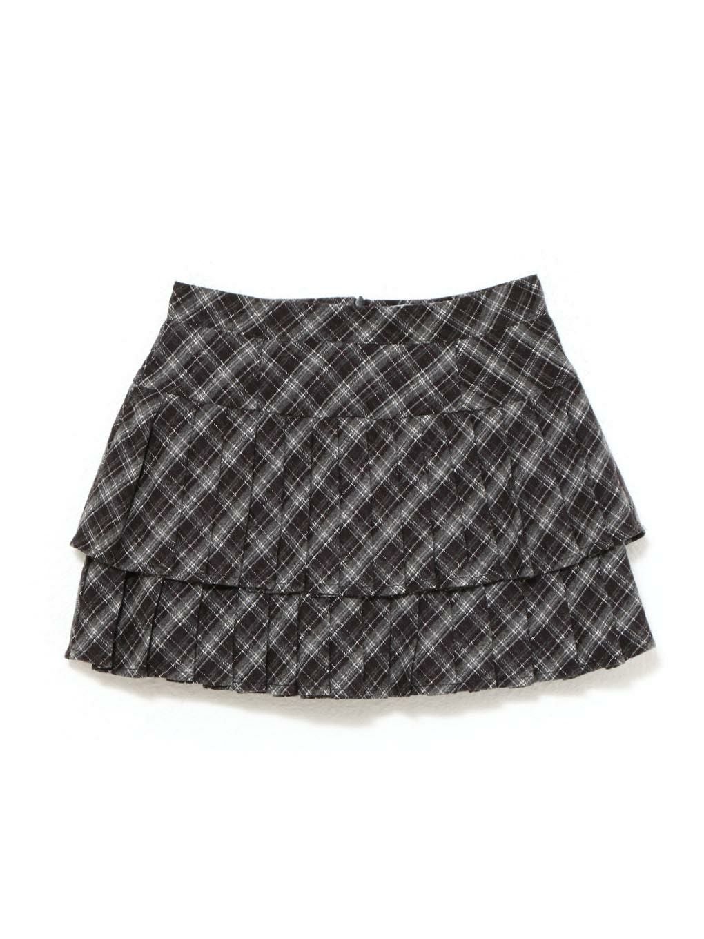 【BUBBLES】プリーツティアードスカパン