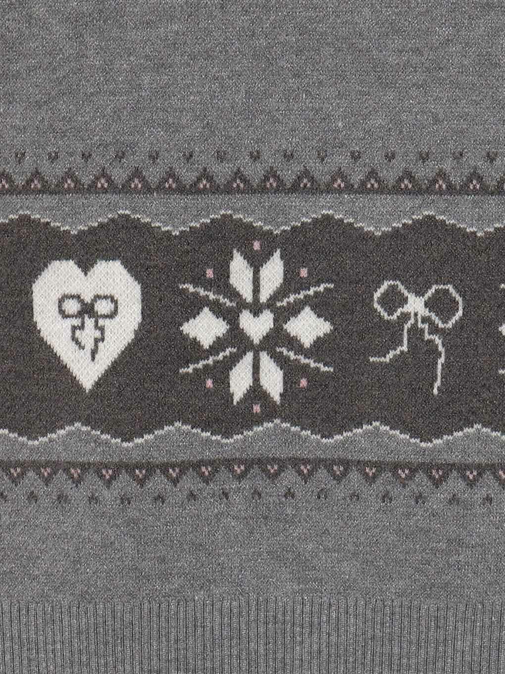 【BUBBLES】ノルディックアンサンブルワンピース