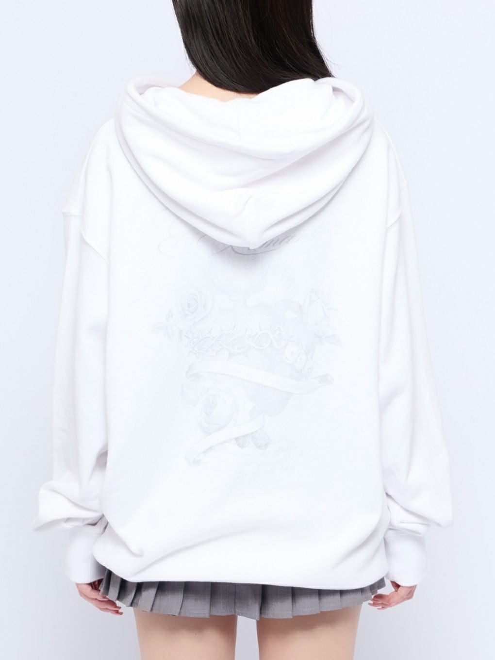 【BUBBLES】ハートグラフィックフーディ