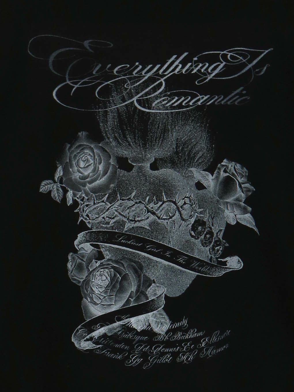 【BUBBLES】ハートグラフィックフーディ