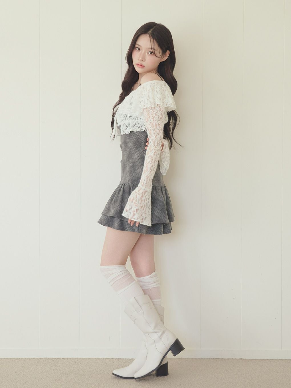BUBBLES】レースアンサンブルワンピース | sparkling mall online store