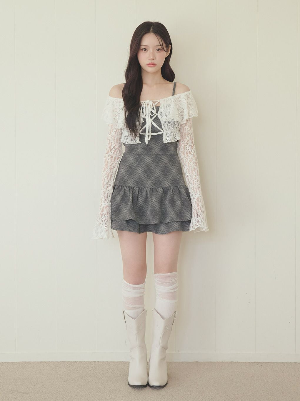 BUBBLES】レースアンサンブルワンピース | sparkling mall online store