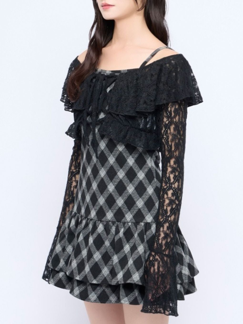 BUBBLES】レースアンサンブルワンピース | sparkling mall online store