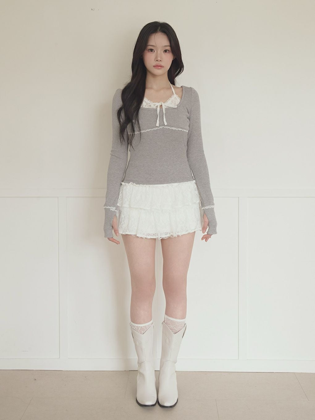 BUBBLES】レイヤードパターントップス | sparkling mall online store