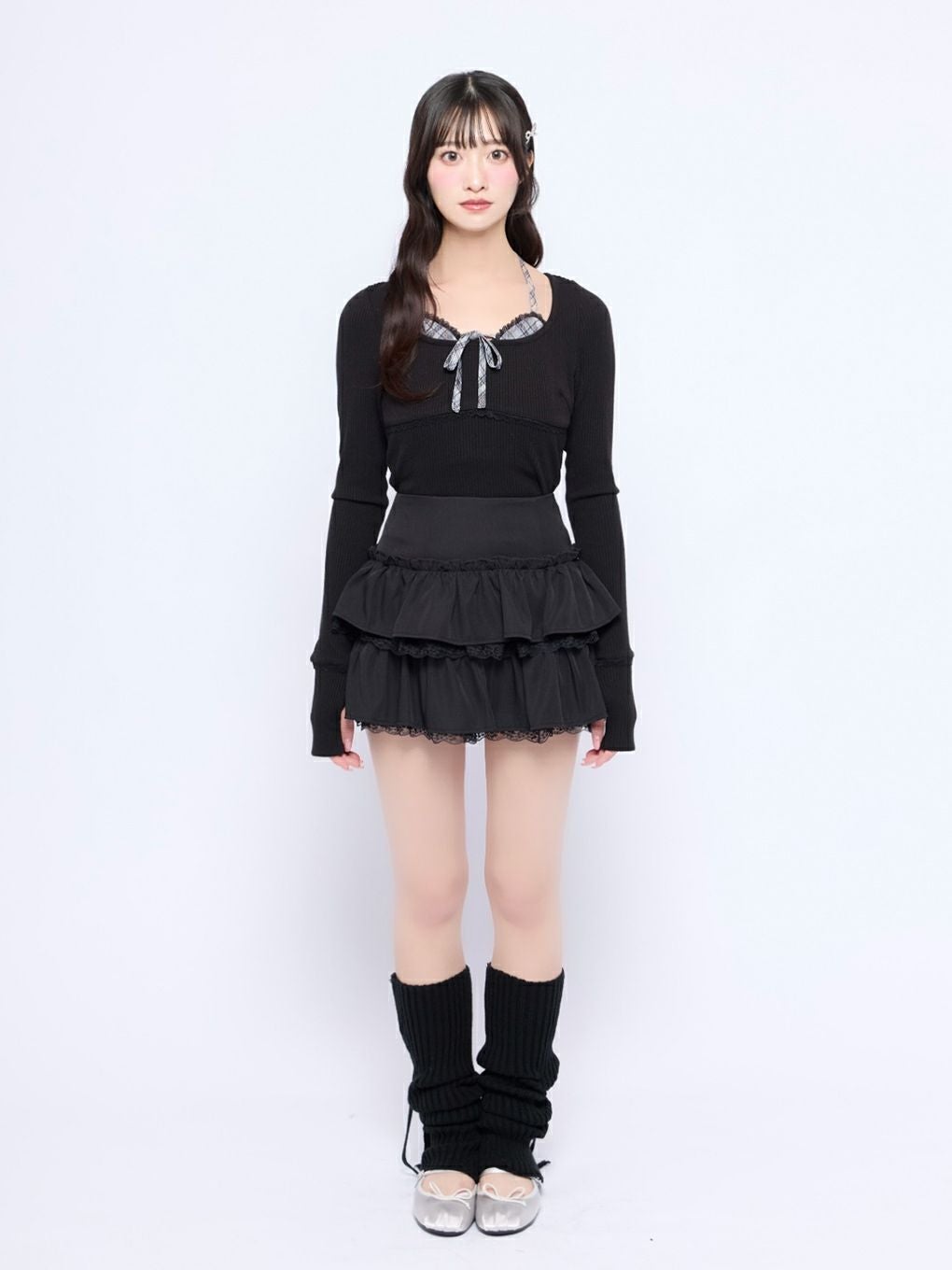 BUBBLES】レイヤードパターントップス | sparkling mall online store