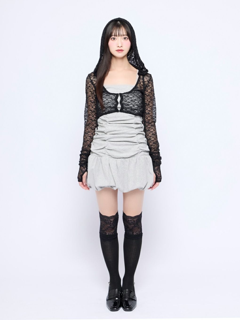 bubbles ジャケットアンサンブルワンピース BUBBLES】バルーンアンサンブルワンピース | sparkling mall online store