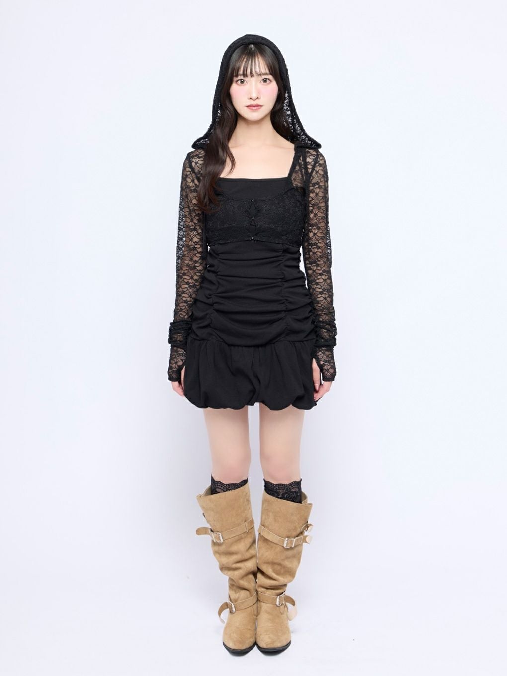 【BUBBLES】バルーンアンサンブルワンピース