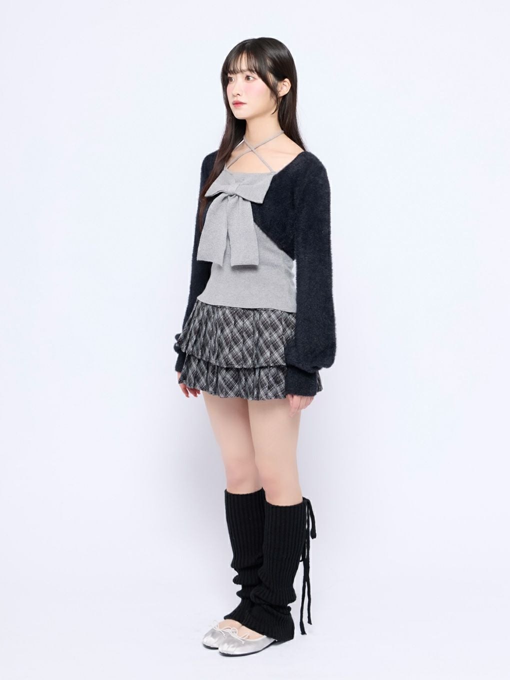 BUBBLES】リボンニットアンサンブル | sparkling mall online store