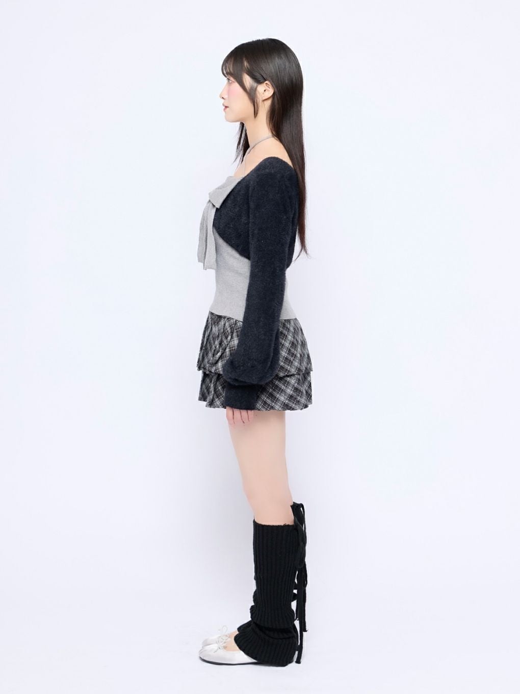 【BUBBLES】リボンニットアンサンブル