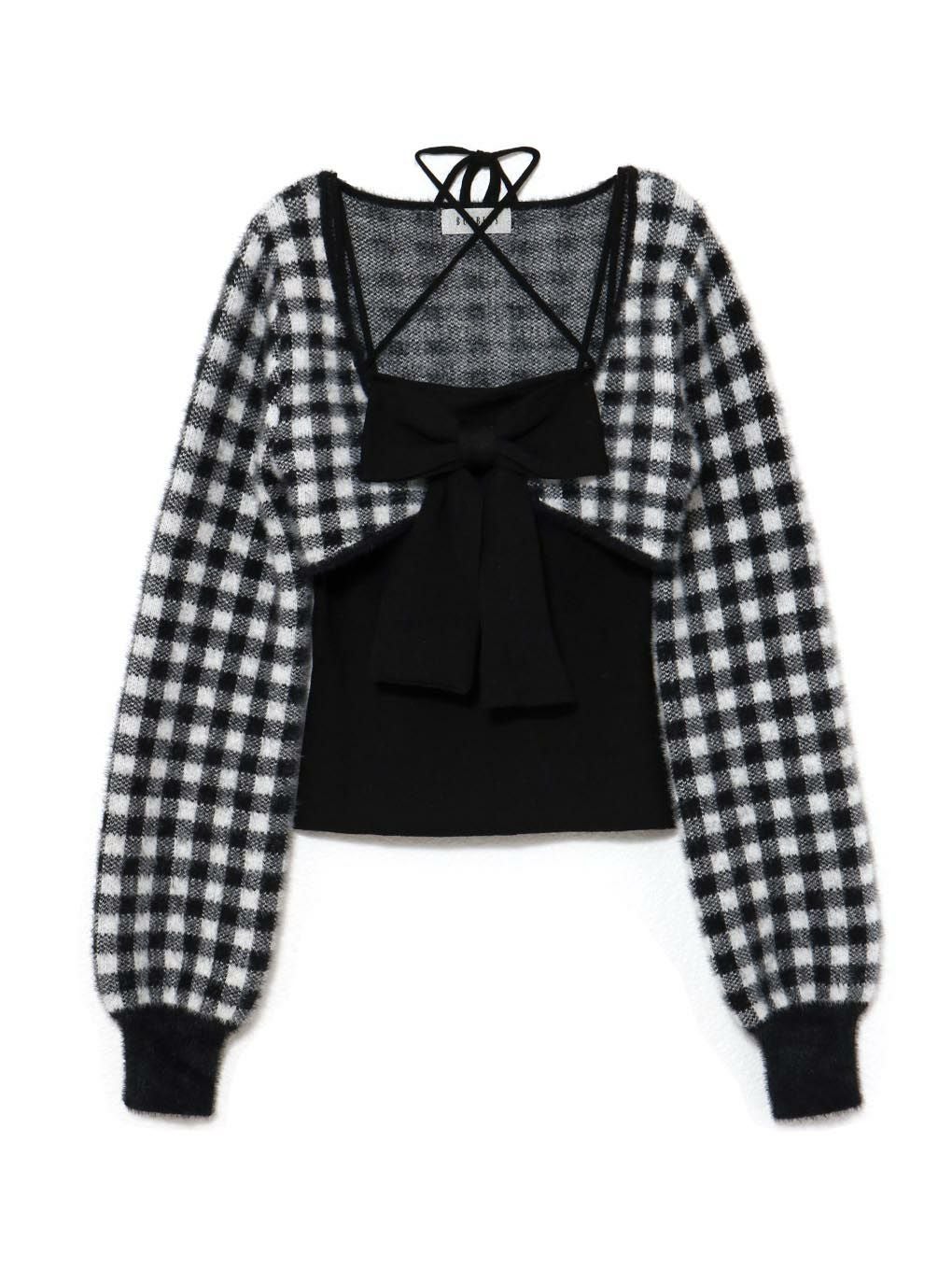 【BUBBLES】リボンニットアンサンブル