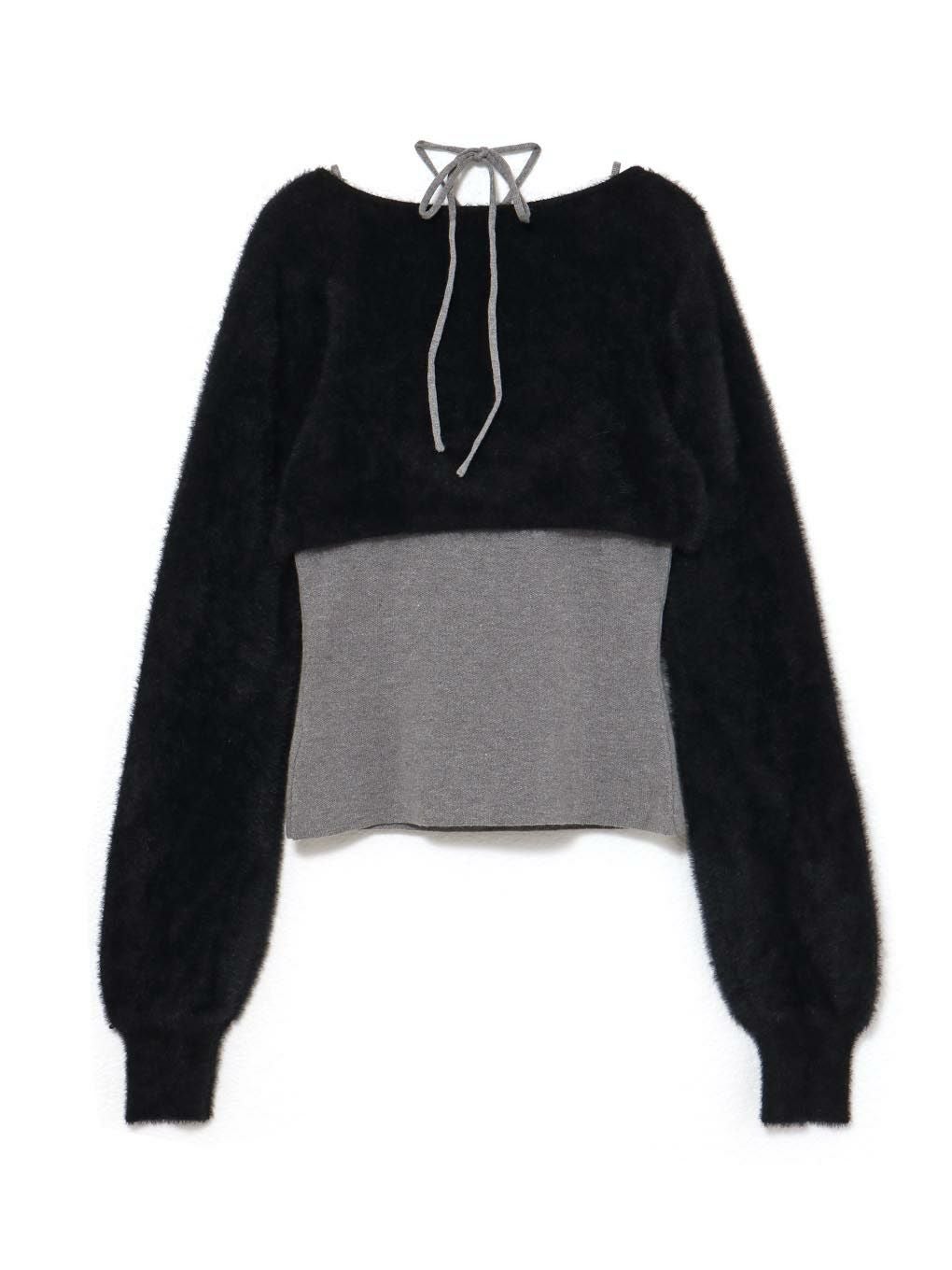 【BUBBLES】リボンニットアンサンブル