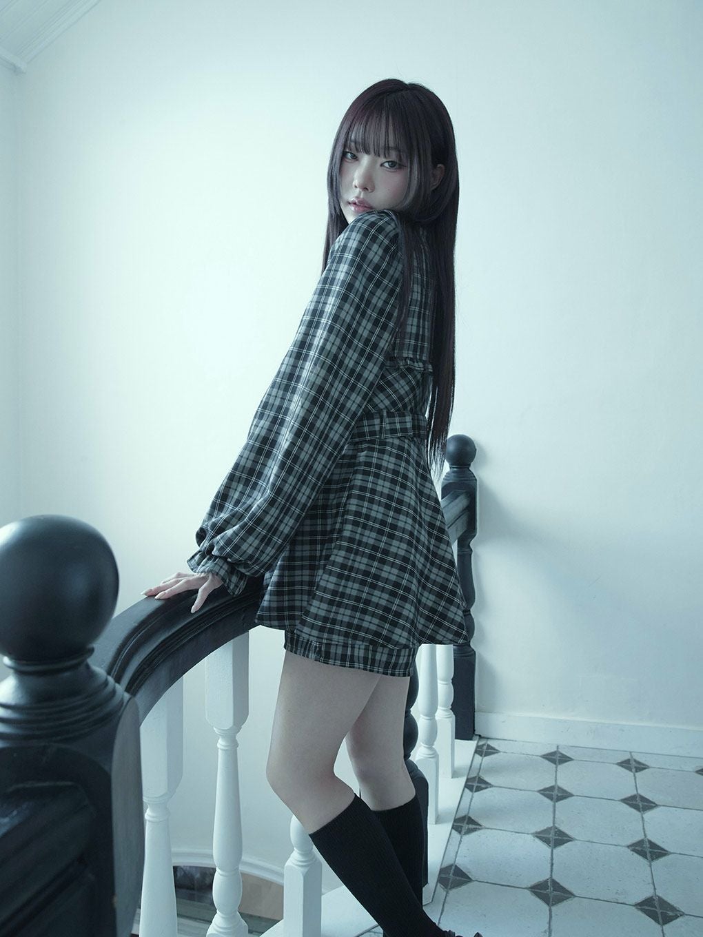 【BUBBLES】レイヤードペプラムセットアップ