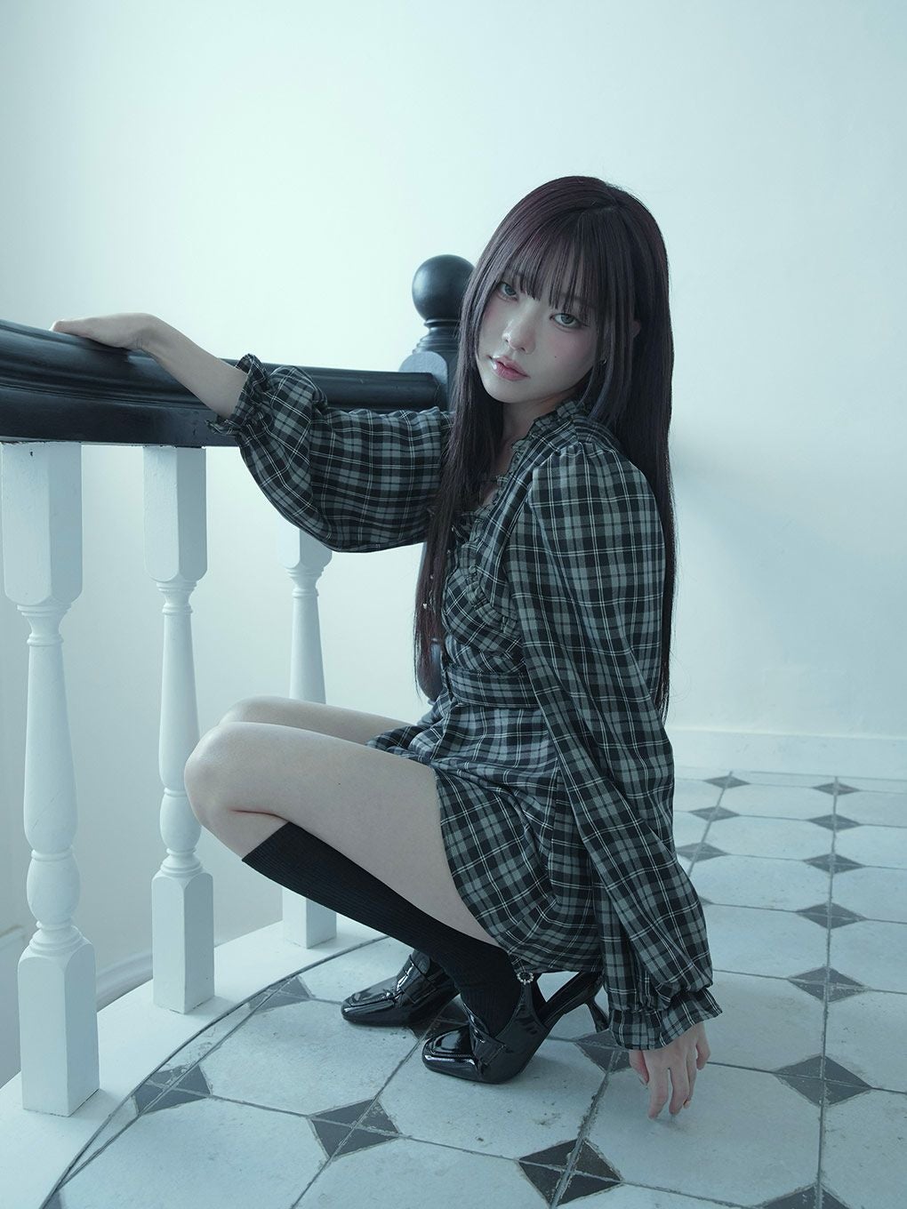 【BUBBLES】レイヤードペプラムセットアップ