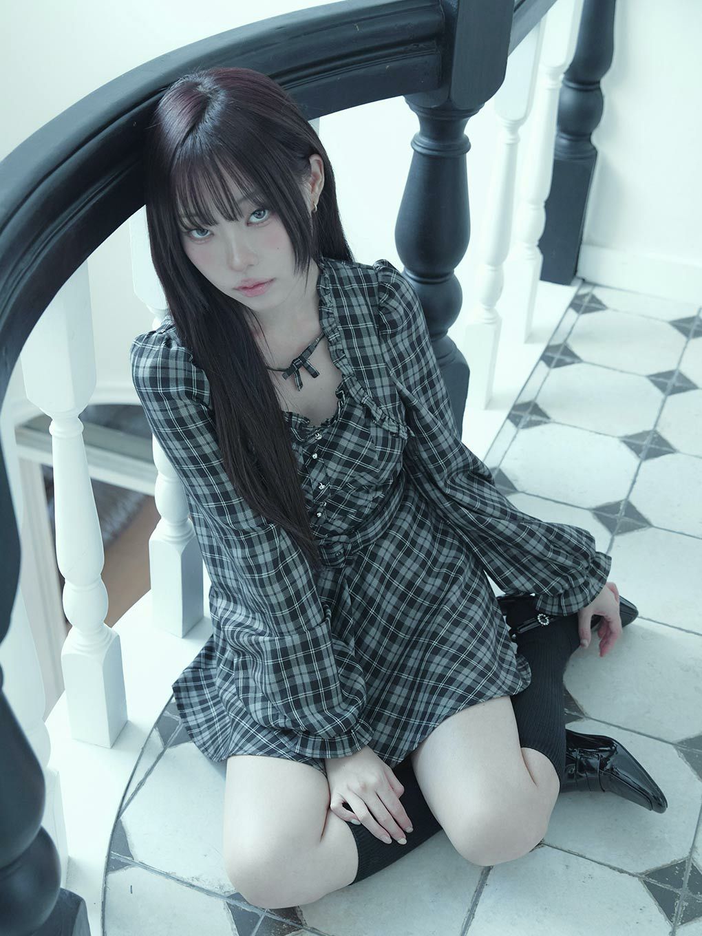 【BUBBLES】レイヤードペプラムセットアップ