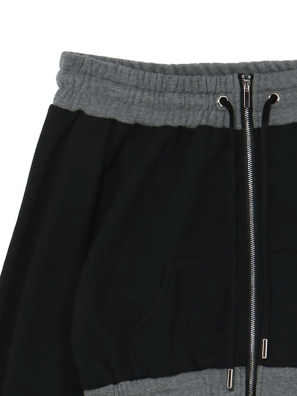 【BUBBLES】バイカラーオフショルスウェットトップス