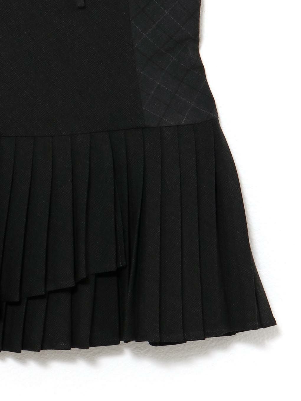 【BUBBLES】ミックスチェックキャミワンピース