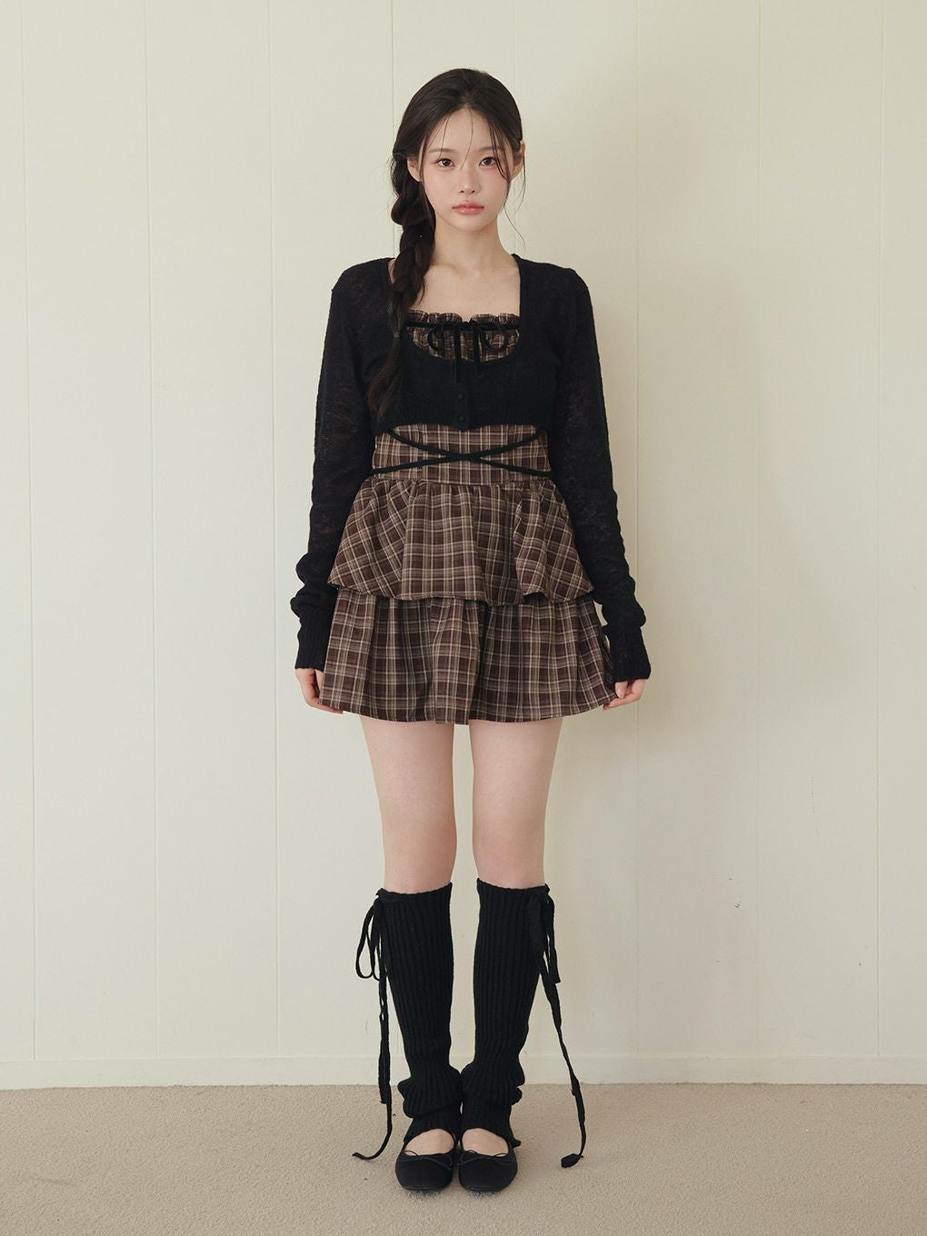 【BUBBLES】コケットティアードワンピース