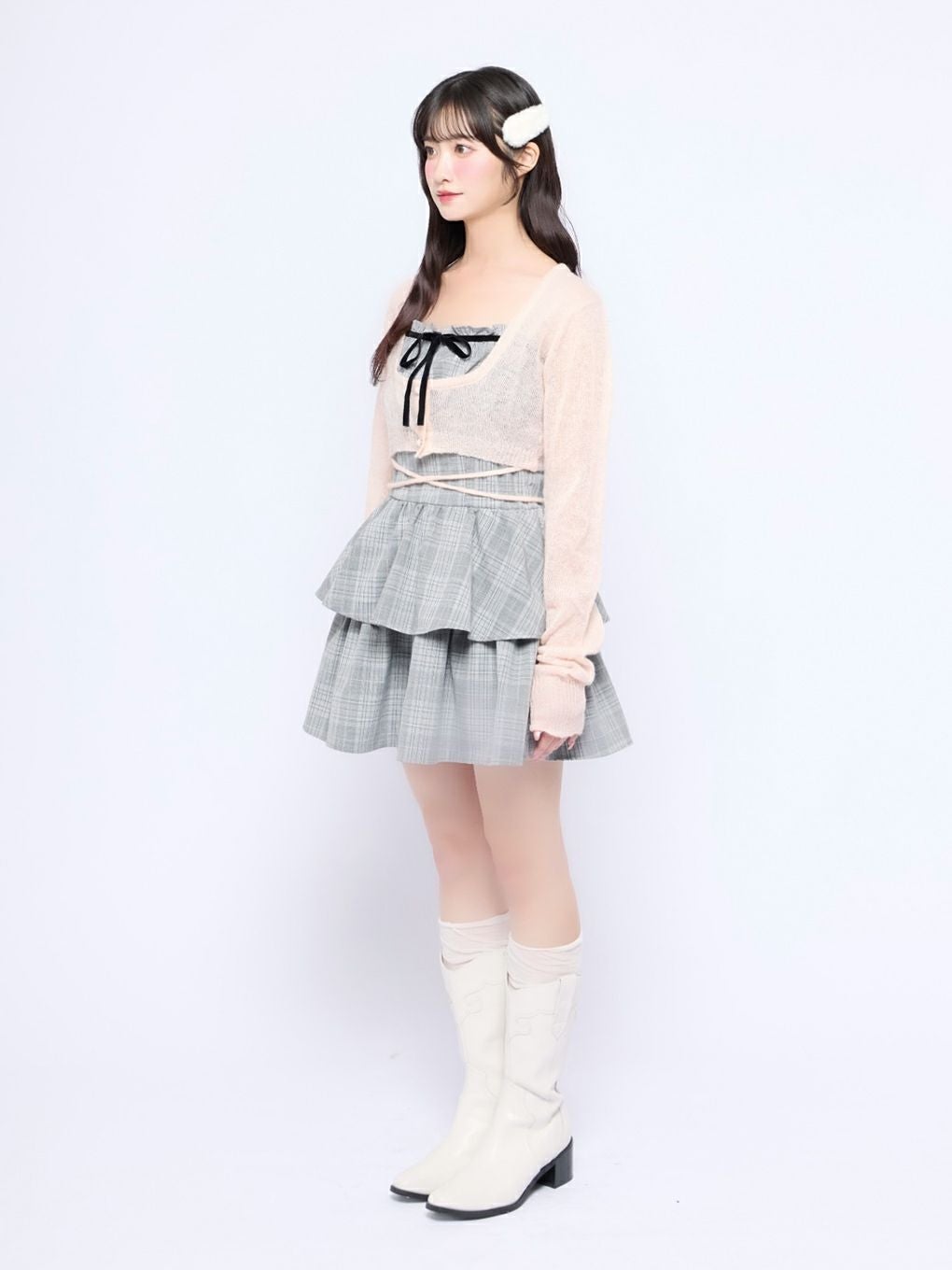 【BUBBLES】コケットティアードワンピース