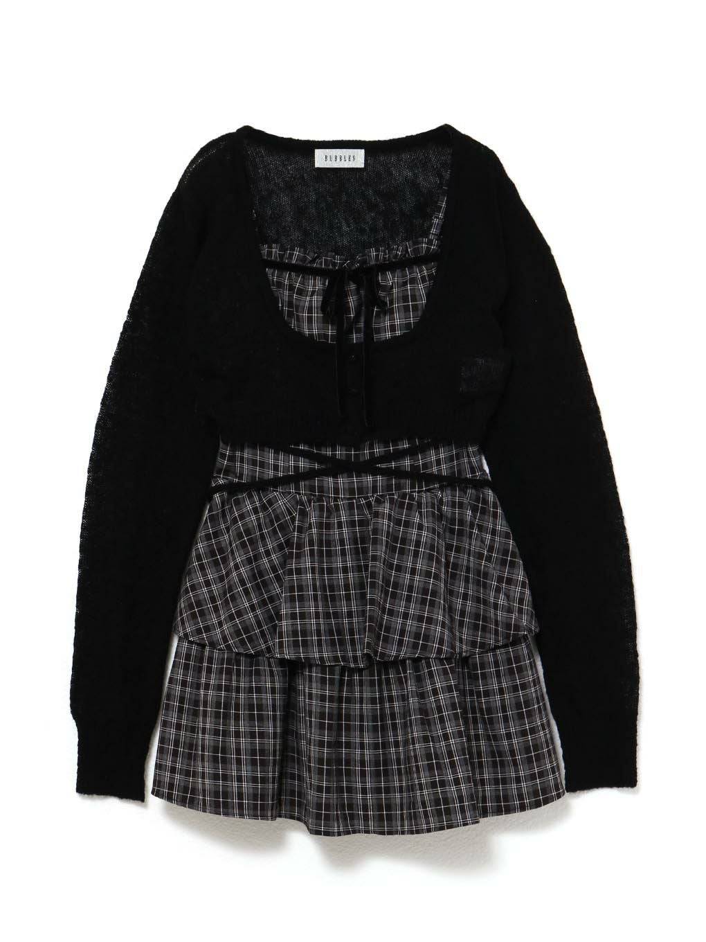 【BUBBLES】コケットティアードワンピース