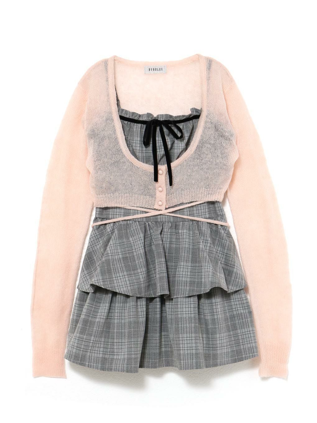 BUBBLES】コケットティアードワンピース | sparkling mall online store