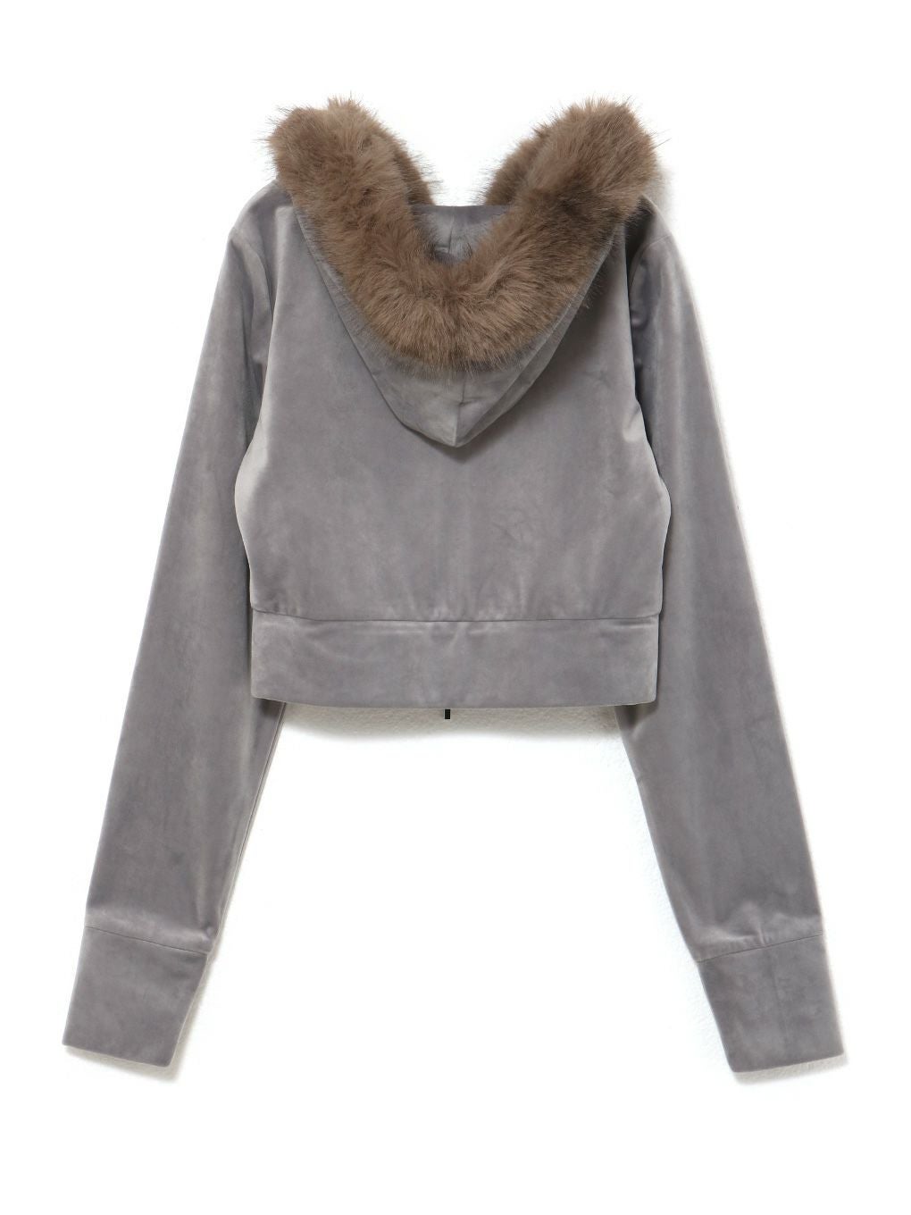 【BUBBLES】ベルベットファーパーカー