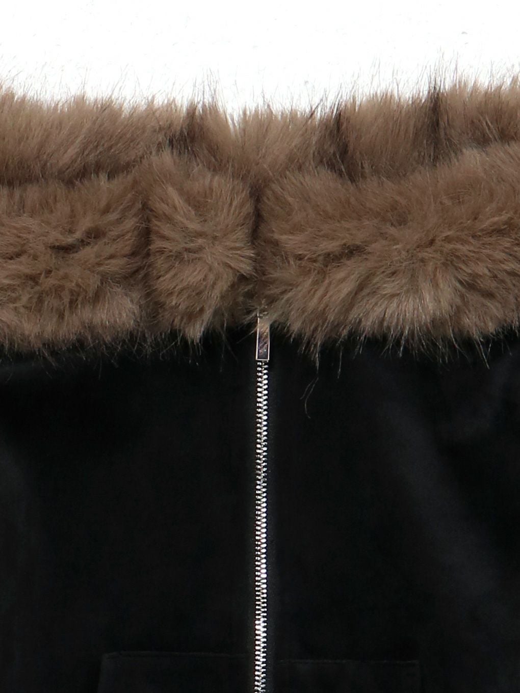 【BUBBLES】ベルベットファーオフショルトップス